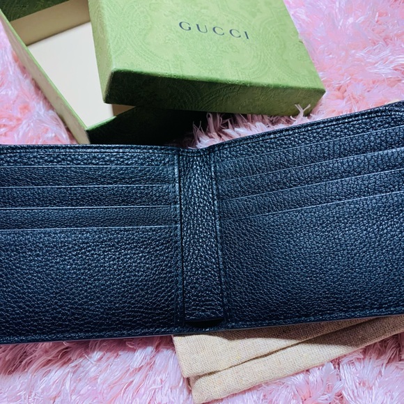 《SOLD》Gucci mens wallet in BLACK - NEW - Picture 4 of 6